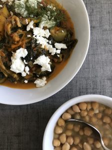 Kolokithokorfádes an unusual addition to a mezé selection.